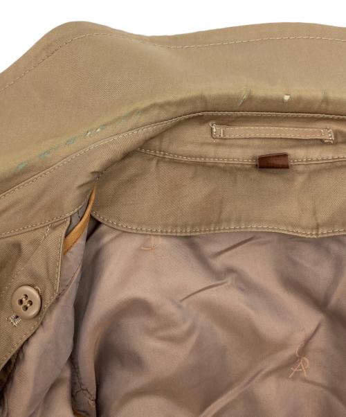 Yves Saint Laurent diffusion homme（イヴサンローラン）Yves Saint Laurent diffusion homme (イヴサンローラン) ライナー付トレンチコート ベージュ サイズ:90A4の古着・服飾アイテム