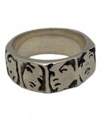 Rat Bettyラット ベッティ）の古着「Four Face Ring」｜シルバー