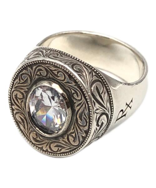 ANTIDOTE BUYERS CLUB（アンチドートバイヤーズクラブ）ANTIDOTE BUYERS CLUB (アンチドートバイヤーズクラブ) Engraved Oval Stone Ring シルバー サイズ:表記無しの古着・服飾アイテム