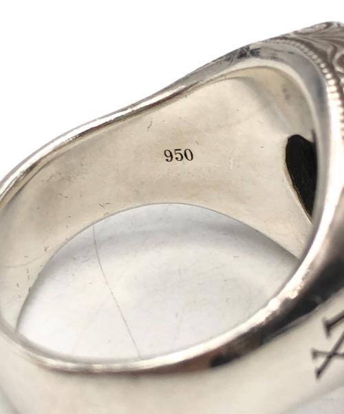 ANTIDOTE BUYERS CLUB（アンチドートバイヤーズクラブ）ANTIDOTE BUYERS CLUB (アンチドートバイヤーズクラブ) Engraved Oval Stone Ring シルバー サイズ:表記無しの古着・服飾アイテム