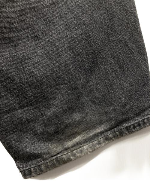 MM6 Maison Margiela（エムエムシックスメゾンマルジェラ）MM6 Maison Margiela (エムエムシックスメゾンマルジェラ) ローエッジジーンズ グレー サイズ:W28の古着・服飾アイテム