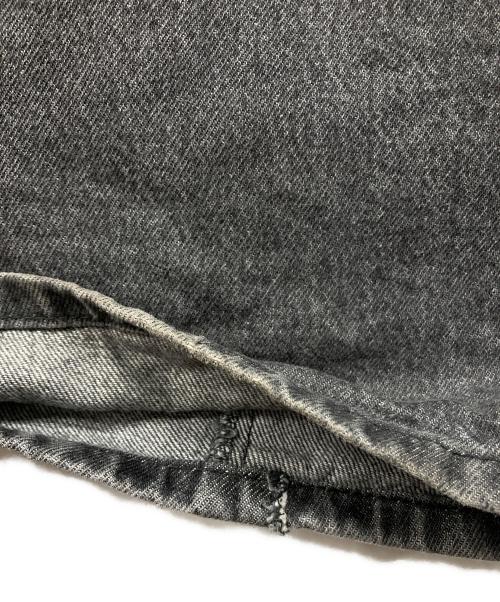 MM6 Maison Margiela（エムエムシックスメゾンマルジェラ）MM6 Maison Margiela (エムエムシックスメゾンマルジェラ) ローエッジジーンズ グレー サイズ:W28の古着・服飾アイテム