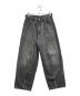 MM6 Maison Margiela（エムエムシックスメゾンマルジェラ）の古着「ローエッジジーンズ」｜グレー