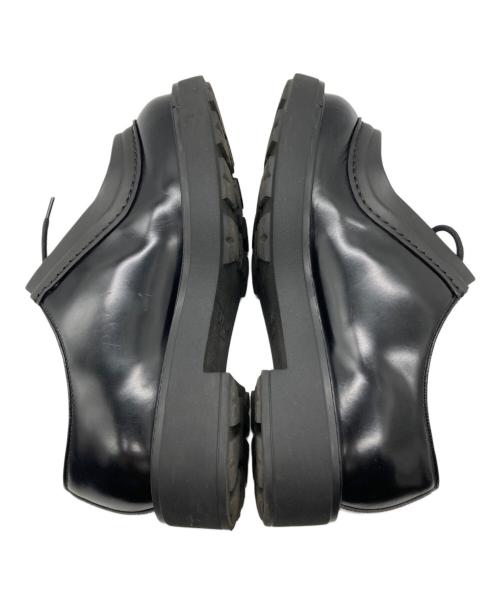 PRADA（プラダ）PRADA (プラダ) ダイアパソン レースアップシューズ ブラック サイズ:7.5の古着・服飾アイテム