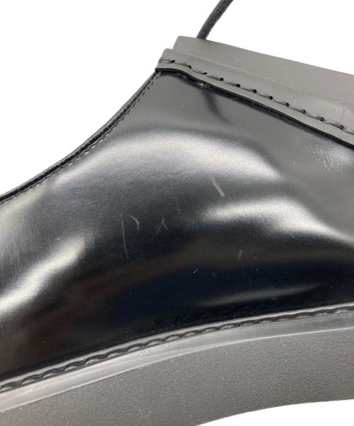 PRADA（プラダ）PRADA (プラダ) ダイアパソン レースアップシューズ ブラック サイズ:7.5の古着・服飾アイテム