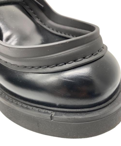 PRADA（プラダ）PRADA (プラダ) ダイアパソン レースアップシューズ ブラック サイズ:7.5の古着・服飾アイテム