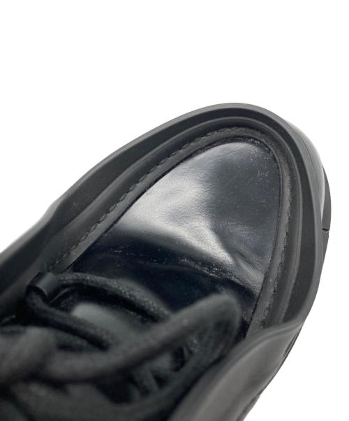 PRADA（プラダ）PRADA (プラダ) ダイアパソン レースアップシューズ ブラック サイズ:7 1/2の古着・服飾アイテム