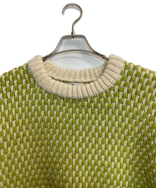 JOURNAL STANDARD relume（ジャーナルスタンダード レリューム）JOURNAL STANDARD relume (ジャーナルスタンダード レリューム) ネパールハンドニット配色プルオーバー グリーン サイズ:記載なしの古着・服飾アイテム