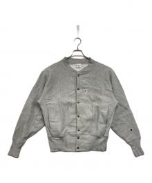 Champion REVERSE WEAVE（チャンピオン リバース ウィーブ）の古着「スナップボタンスウェットジャケット」｜グレー