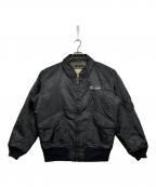 AVIREXアヴィレックス）の古着「フライトジャケット」｜ブラック