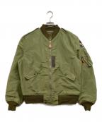 BUZZ RICKSON'Sバズリクソンズ）の古着「L-2フライトジャケット」｜グリーン