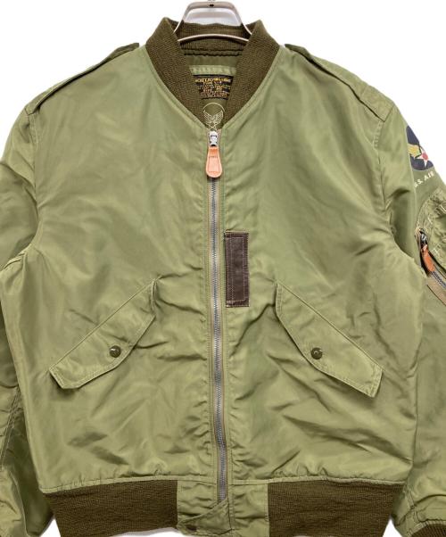 BUZZ RICKSON'S（バズリクソンズ）Buzz Rickson's (バズリクソンズ) L-2フライトジャケット グリーン サイズ:40の古着・服飾アイテム