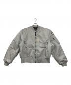 SPIEWAKスピワック）の古着「MA-1ジャケット」｜グレー