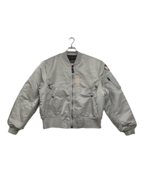 SPIEWAK（スピワック）SPIEWAK (スピワック) MA-1ジャケット グレー サイズ:44の古着・服飾アイテム