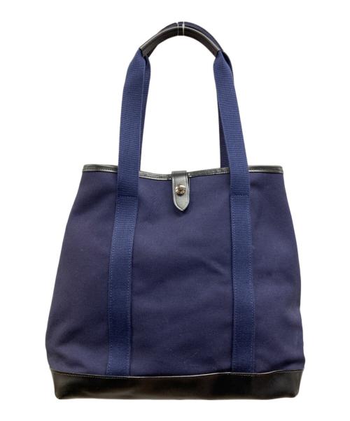 CROOTS（クルーツ）CROOTS (クルーツ) CANVAS HOCK TOTE BAG ネイビーの古着・服飾アイテム