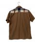 BLACK LABEL CRESTBRIDGE (ブラックレーベル クレストブリッジ) チェック切替シャツ レッド×ネイビー×ブラウン サイズ:SIZE S：5000円