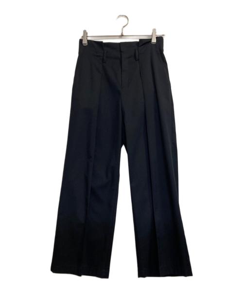 BLUE LABEL CRESTBRIDGE（ブルーレーベルクレストブリッジ）BLUE LABEL CRESTBRIDGE (ブルーレーベルクレストブリッジ) センタープレスパンツ ネイビー サイズ:40の古着・服飾アイテム