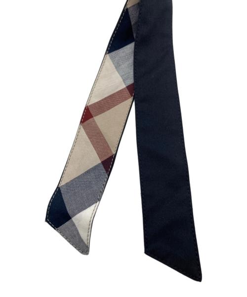 BLUE LABEL CRESTBRIDGE（ブルーレーベルクレストブリッジ）BLUE LABEL CRESTBRIDGE (ブルーレーベルクレストブリッジ) センタープレスパンツ ネイビー サイズ:40の古着・服飾アイテム