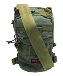 BRIEFING（ブリーフィング）の古着「ナイロンスリングバッグ」｜グリーン