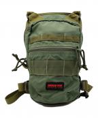 BRIEFINGブリーフィング）の古着「ナイロンスリングバッグ」｜グリーン