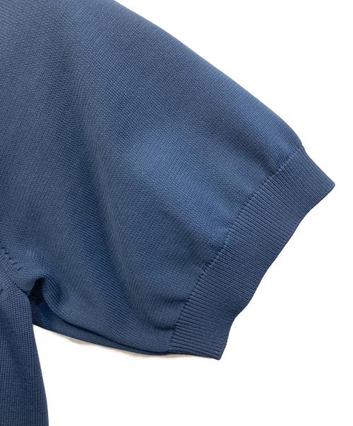 SLOANE（スローン）SLOANE (スローン) 半袖クルーネックニット ネイビー サイズ:2の古着・服飾アイテム