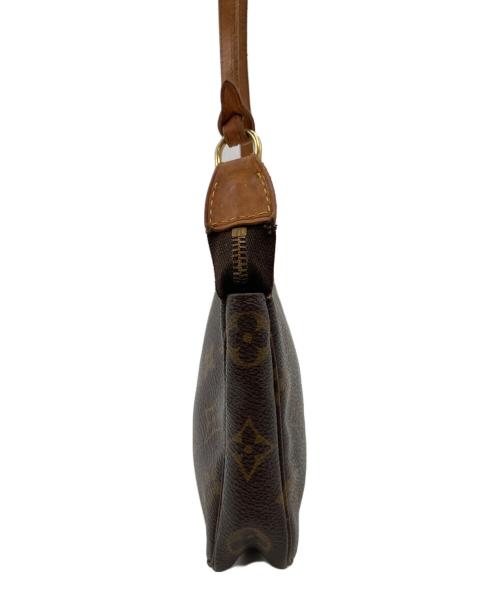 LOUIS VUITTON（ルイ ヴィトン）LOUIS VUITTON (ルイ ヴィトン) ポシェット・アクセソワール　アクセサリーポーチ ブラウンの古着・服飾アイテム