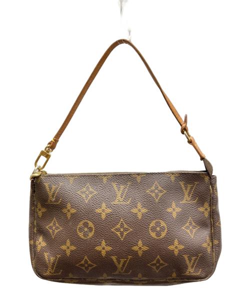 LOUIS VUITTON（ルイ ヴィトン）LOUIS VUITTON (ルイ ヴィトン) ポシェット・アクセソワール　アクセサリーポーチ ブラウンの古着・服飾アイテム