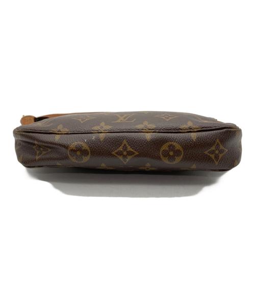 LOUIS VUITTON（ルイ ヴィトン）LOUIS VUITTON (ルイ ヴィトン) ポシェット・アクセソワール　アクセサリーポーチ ブラウンの古着・服飾アイテム