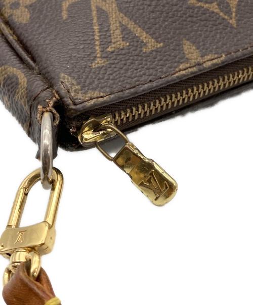 LOUIS VUITTON（ルイ ヴィトン）LOUIS VUITTON (ルイ ヴィトン) ポシェット・アクセソワール　アクセサリーポーチ ブラウンの古着・服飾アイテム
