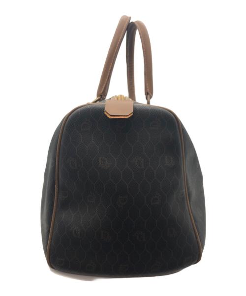 Christian Dior（クリスチャン ディオール）Christian Dior (クリスチャン ディオール) モノグラムオールドボストンバッグ グレー×ブラウンの古着・服飾アイテム