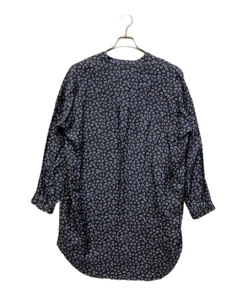 BANANATIME（バナナタイム）BANANATIME (バナナタイム) ペイズリー柄シルクワンピース ブルー サイズ:Sの古着・服飾アイテム