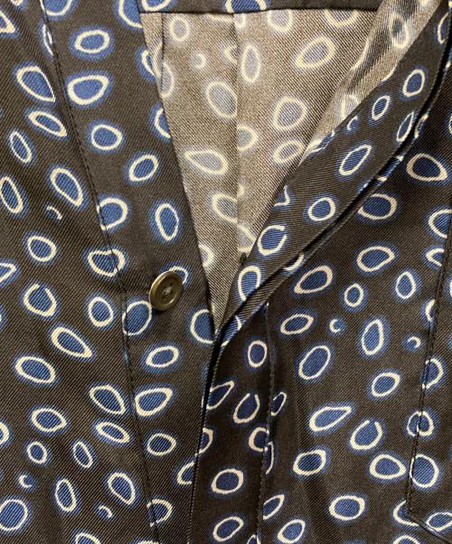 BANANATIME（バナナタイム）BANANATIME (バナナタイム) ペイズリー柄シルクワンピース ブルー サイズ:Sの古着・服飾アイテム