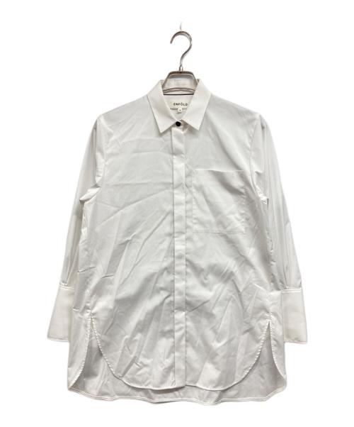 ENFOLD（エンフォルド）ENFOLD (エンフォルド) スタンダードシャツ ホワイト サイズ:38の古着・服飾アイテム