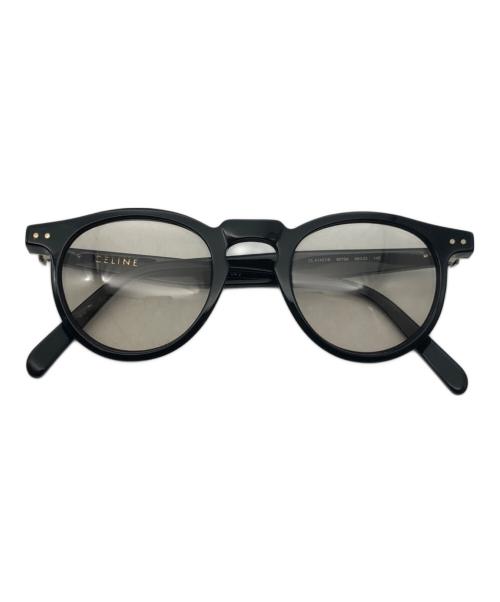 CELINE（セリーヌ）CELINE (セリーヌ) 伊達眼鏡 ブラック サイズ:46□23の古着・服飾アイテム
