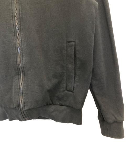 BALLY（バリー）BALLY (バリー) ロゴラインプリントジップパーカー ブラック サイズ:US36の古着・服飾アイテム