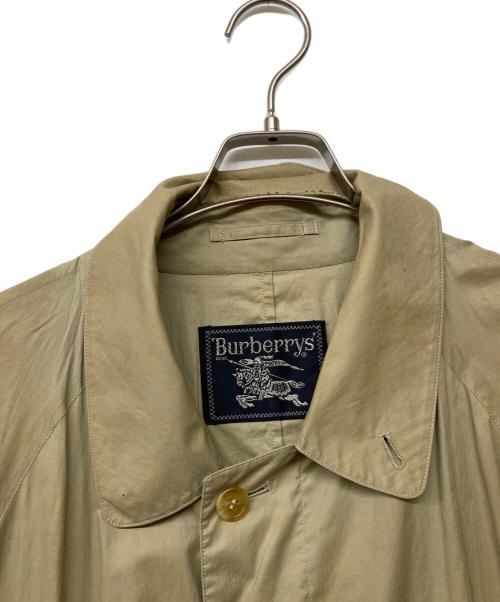 Burberry's（バーバリーズ）Burberry's (バーバリーズ) ヴィンテージステンカラーコート ベージュ サイズ:-の古着・服飾アイテム