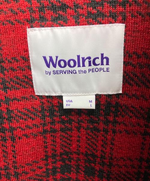 WOOLRICH（ウールリッチ）WOOLRICH (ウールリッチ) Serving the People STP HALF ZIP POLAR FLEECE レッド サイズ:USAM 未使用品の古着・服飾アイテム