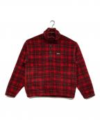 WOOLRICH×Serving the Peopleウールリッチ×）の古着「STP HALF ZIP POLAR FLEECE」｜レッド