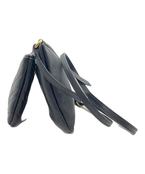 GUCCI（グッチ）GUCCI (グッチ) GGマーモントショルダーバッグ ブラックの古着・服飾アイテム