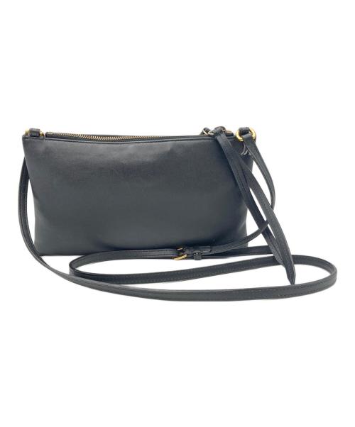 GUCCI（グッチ）GUCCI (グッチ) GGマーモントショルダーバッグ ブラックの古着・服飾アイテム