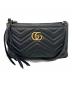 GUCCI（グッチ）の古着「GGマーモントショルダーバッグ」｜ブラック