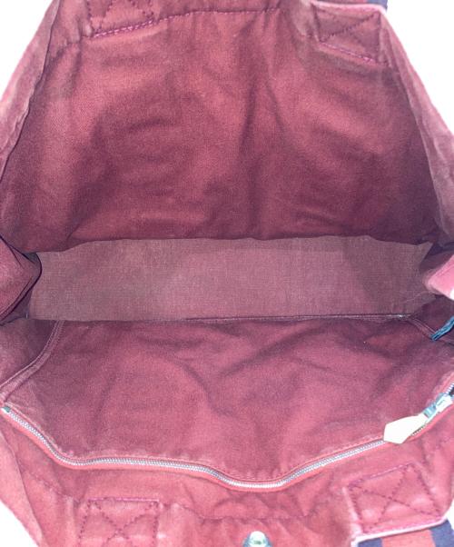 HERMES（エルメス）HERMES (エルメス) ドーヴィルMM / トートバッグ レッドの古着・服飾アイテム