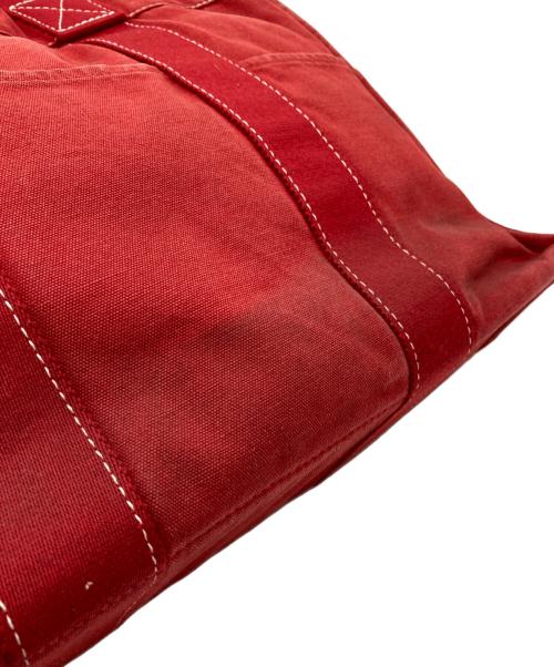 HERMES（エルメス）HERMES (エルメス) ドーヴィルMM / トートバッグ レッドの古着・服飾アイテム