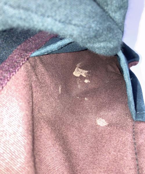 HERMES（エルメス）HERMES (エルメス) バイカラードーヴィルMM ネイビー×ブラウンの古着・服飾アイテム