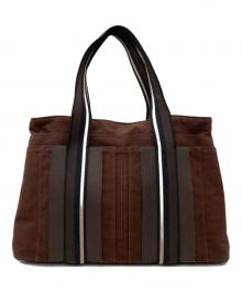 HERMES（エルメス）の古着「トロカホリゾンタルMMトートバッグ」｜ブラウン