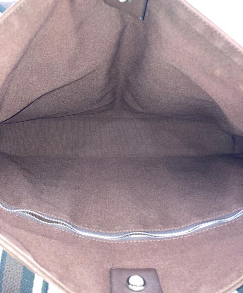 HERMES（エルメス）HERMES (エルメス) トロカホリゾンタルMMトートバッグ ブラウンの古着・服飾アイテム