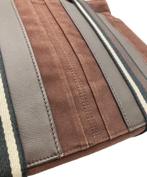 HERMES（エルメス）HERMES (エルメス) トロカホリゾンタルMMトートバッグ ブラウンの古着・服飾アイテム