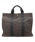 HERMESエルメス）の古着「エールライントートMM」｜グレー