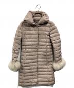 UNITED ARROWS TOKYOユナイテッドアローズトウキョウ）の古着「フォックスファー付ダウンコート」｜ベージュ