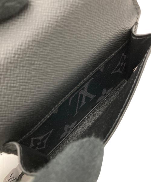 LOUIS VUITTON（ルイ ヴィトン）LOUIS VUITTON (ルイ ヴィトン) エクリプス リバース ジッピー オーガナイザー ブラックの古着・服飾アイテム